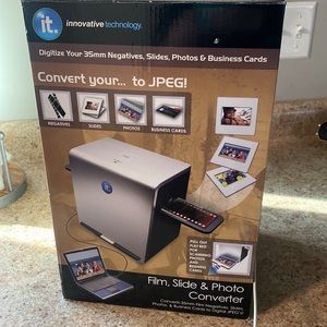 NEW! Innovative Concepts film, slide & photo converter